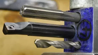 A boring, reaming and drilling video