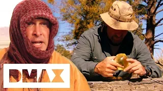 Dave And Cody Use Their Own Urine To Make Fire And To Protect Them From Dehydration | Dual Survival