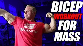 4 Exercise Bicep Workout for Mass