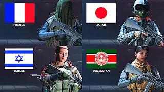 Modern Warfare III - ALL Operators Nationality (2023)