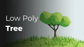 How to create a low poly branched tree in Blender 2.8