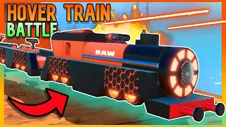 Hover Train BATTLE But Every ROUND We UPGRADE!!