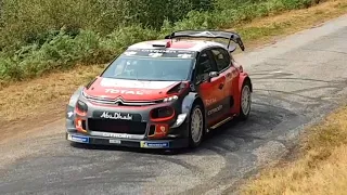 Rally Espana Catalunya 2018, test day Sébastien Loeb C3 WRC