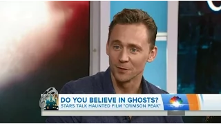 Tom Hiddleston, Mia Wasikowska reunite for Crimson Peak - Today Show