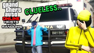 How Do They Fail This?! | GTA 5 Online Heists With Randoms Ep. 12