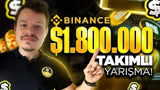 BİRLİKTE MİLYON DOLAR KAZANIYORUZ | BINANCE FUTURES 1.8 MİLYON DOLARLIK BÜYÜK TURNUVADAYIZ