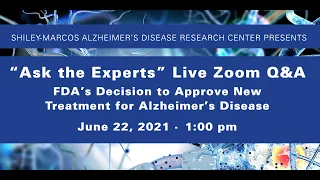 Ask the Experts: FDA's decision to approve new treatment for Alzheimer's disease