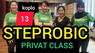 STEPROBIC DANGDUT KOPLO || PRIVAT CLASS || 13 ||  @steprobicloverschannel5748