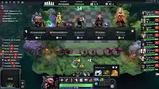 Dota Auto Chess - Won with 5 Dragon Rook gameplay