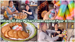 VVLOG DESA | Jualan Aneka Jajanan Pasar Untuk Beli Motor, Untung 30 Ribu Perhari dari Dapur Kecil