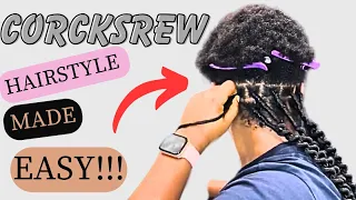 How to make easy DIY twist with Brazilian wool| Easy and beautiful hair style| DIY beginner friendly