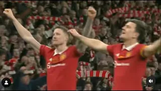 wout weghorst singing Take me home, United road!