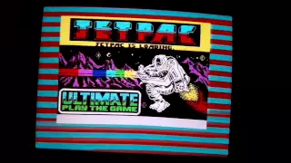 Sinclair ZX Spectrum Loading - Jetpac