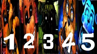 FNAF 1, 2, 3, 4, 5 Freddy Simulator