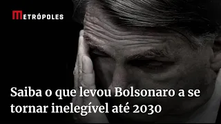 Saiba o que levou Bolsonaro a se tornar inelegível até 2030