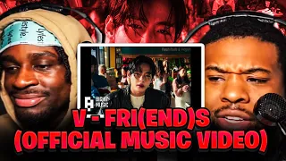 FIRST TIME reacting to V - FRI(END)S | BabantheKidd (Official Music Video)