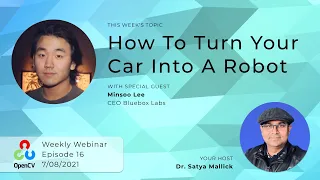 How To Turn Your Car Into A Robot w/ Minsoo Lee (CEO, Bluebox Labs) - Weekly Ep. 16 - 7/8/21