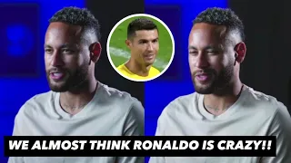 Neymar Jr talks about Cristiano Ronaldo Al Nassr!!🗣️⚽👏