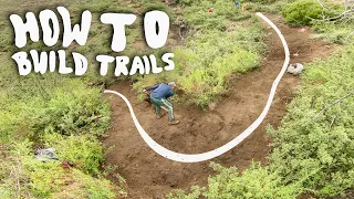 HOW TO BUILD MTB TRAILS // Trail Building Tutorial