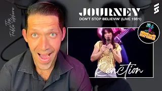 EVERYONE'S HEARD THIS DRUNK!! Journey - Don't Stop Believin' (Live 1981) (Reaction) (SMM Series)