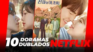 10 Doramas DUBLADOS na Netflix!