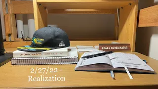 2/27/22 - Realization