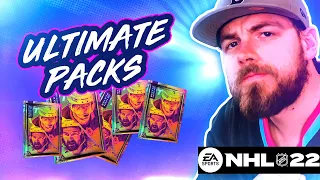 RIPPING ULTIMATE PACKS! | NHL 22 HUT