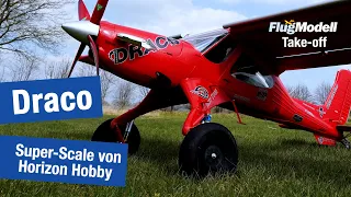 Draco 2.0m von Horizon Hobby im Take-off, dem etwas anderen Unboxing von FlugModell