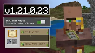 NUEVO CONTADOR DE DIAS Y CAMBIOS MUY IMPORTANTES Minecraft Bedrcok 1.21.0.23 Mcpe