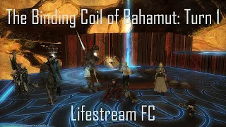 Binding Coil of Bahamut: Turn 1 synced min ilvl with Lifestream FC