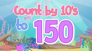 Grandma and Grandpa Count by 10s to 150 | Jack Hartmann Count by 10's