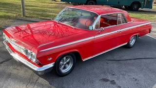 Test Drive 1962 Chevrolet Impala 327 4 Speed SOLD $34,900 Maple Motors #1984