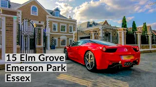 UK Luxury property at 15 Elm Grove, Emerson Park, Essex - step inside - FJcam Productions