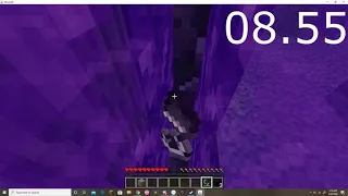 [WR] Enter Nether Set Seed in 12.11 seconds