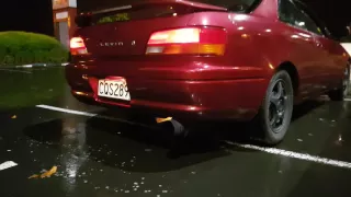 Toyota Levin AE111 Exhaust Sound