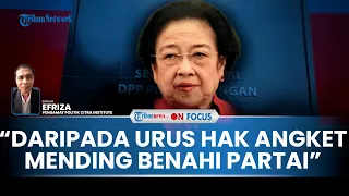 [FULL] Pengamat: PDIP Daripada Urus Hak Angket, Mending Benahi Partai, Terlalu Banyak Salah Strategi