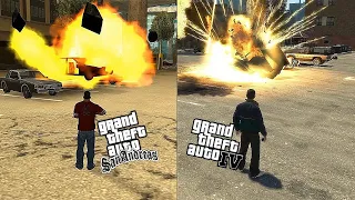 Things GTA 4 Did Better Than GTA San Andreas. GTA 4 vs. GTA SAN ANDREAS COMPARISON