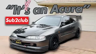 Acura Integra Track car build and driver Interview