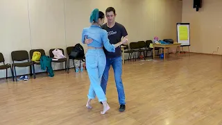 Kizomba tango fusion demo