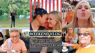 EKI - FAMILY TRIP TO LAKE CERESIO NEAR SWITZERLAND (MY WEEKEND VLOG)