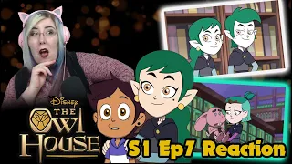 Flirting in the Library?!?  - The Owl House Season 1 Episode 7 Reaction - Zamber Reacts