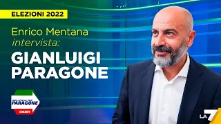 Elezioni 2022 | Enrico Mentana intervista Gianluigi Paragone di ItalExit