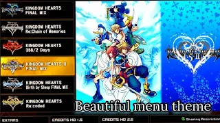 KINGDOM HEARTS HD 1.5+2.5 - Dearly Beloved menu theme extended 1 hour