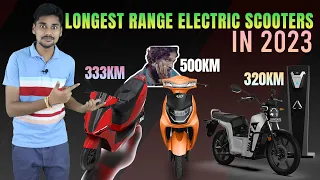 Top 10 Longest Range Electric Scooter in India 2023 | EV Bro