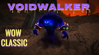 WoW Classic/Orc Warlock Creature of the void/ Voidwalker quest