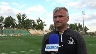 Trener Jarosław Skrobacz po meczu Śląsk II Wrocław 1-1 Ruch Chorzów (14.05.2022 r.)