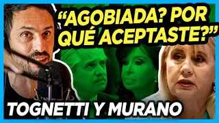 💣 Tognetti indignado y Murano tira los nombres del reemplazo que quiere Alberto y la que quiere CFK