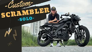 Yamaha XSR155 độ dáng SCRAMBLER SOLO - YÊN ĐƠN - VER 1