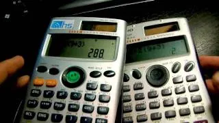 Are your calculators trustworthy? 48 ÷ 2(9+3)=2 or 288？(Casio FX-50FH & FX-3650P)