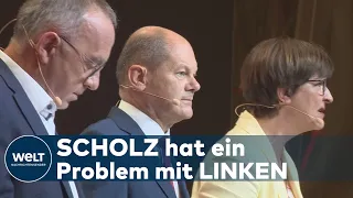 SPD-KANZLERKANDIDAT: Scholz sieht Koalition mit Linkspartei skeptisch